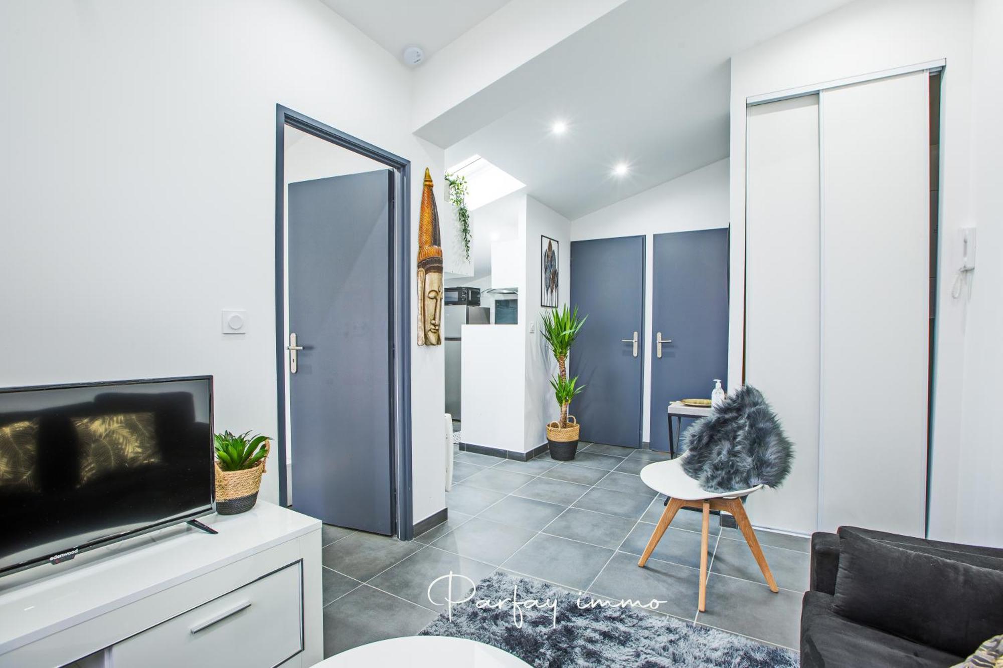 Agreable Et Moderne 2 Pieces ~ Confort Et Design Clermont-Ferrand Exteriör bild